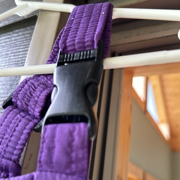 AQ ARCTIC QUEST Snow Pants Ski BIB Snow Pants purple Snowboarding Child Size 5-6 - Picture 6 of 9